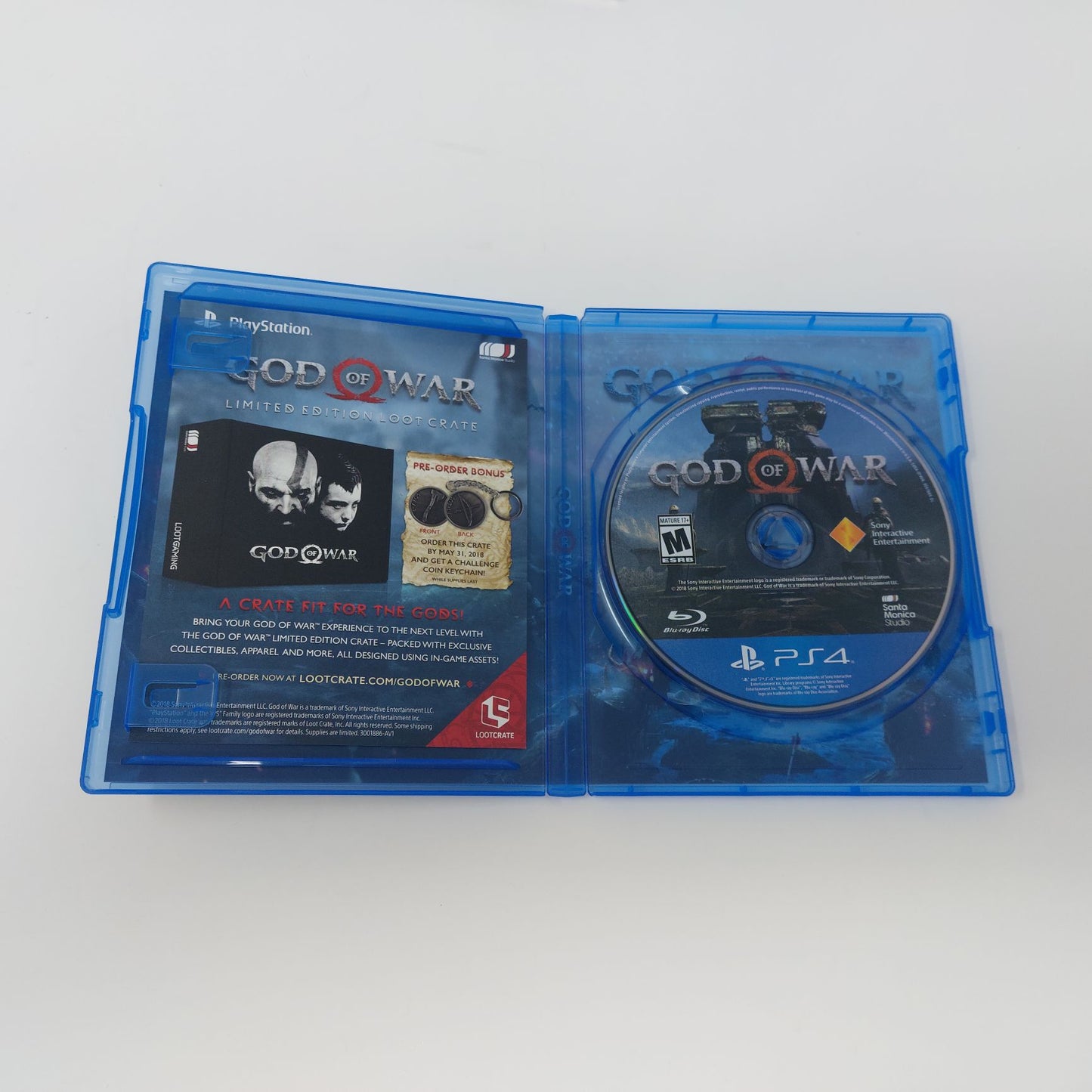 God of War (Sony PlayStation 4 PS4, 2018)