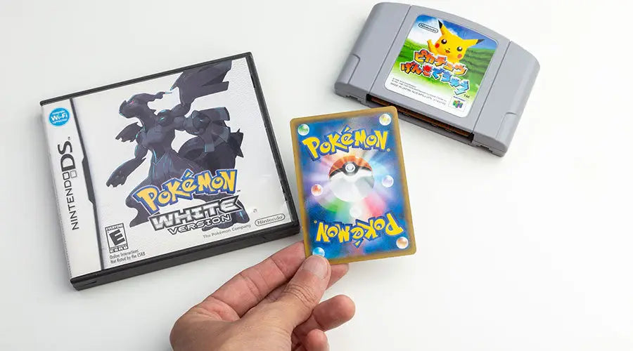 Video game consoles displayed during in-store review at PayMore Thornton