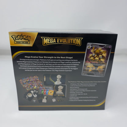 New Pokémon TCG Mega Evolutions Elite Trainer Box