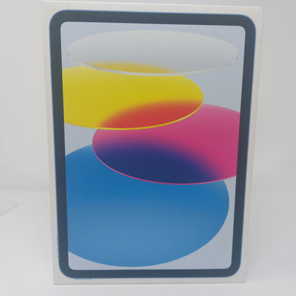 WiFi Only Apple iPad 10th Gen 64GB BLUE