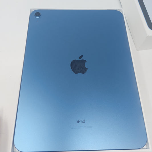 WiFi Only Apple iPad 10th Gen 64GB BLUE