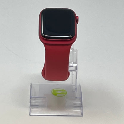 GPS Only Apple Watch Series 9 41MM Product Red Ceramic Red Sport Band A2978